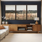 Rustic Field Landscape Wall Art Print, Giclee Canvas Wall Art