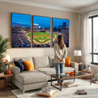 Target Field Stadium Wall Art Canvas Print, Minnesota Twins