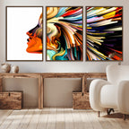 Profile Colors Canvas Print