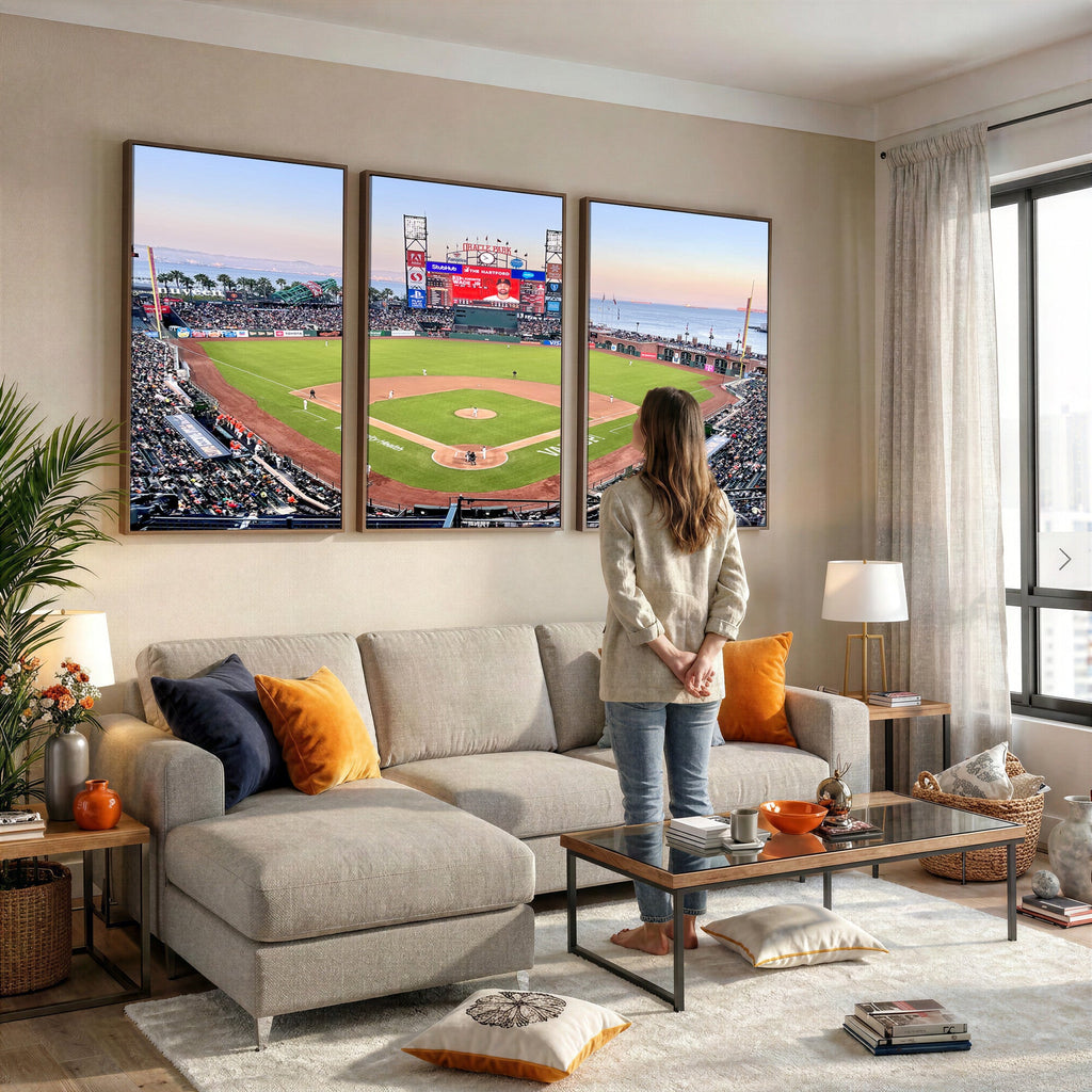 San Francisco Giants Baseball Team Print, Oracle Park