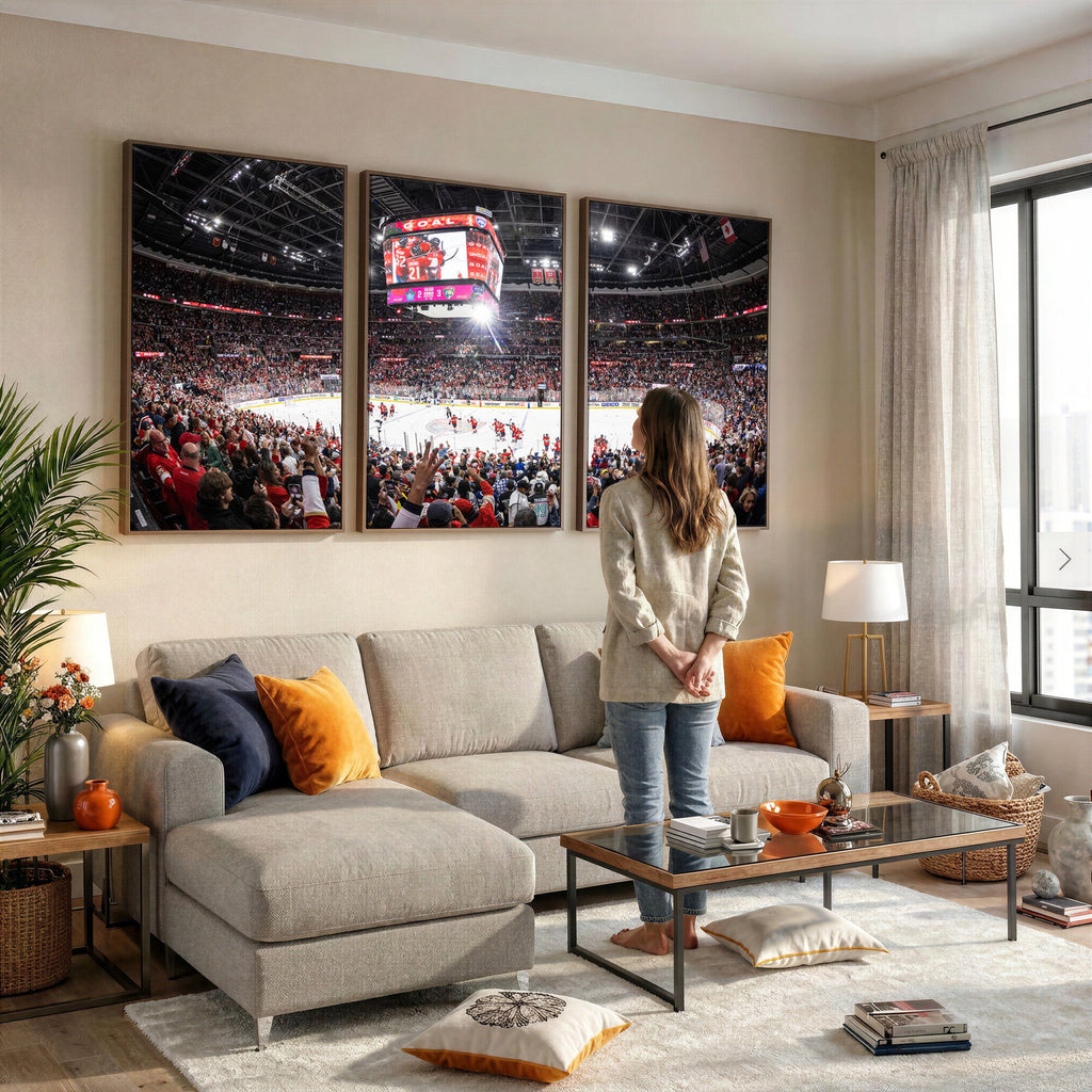 Amerant Bank Arena Wall Art Canvas Print, Hockey Arena