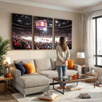 Amerant Bank Arena Wall Art Canvas Print, Hockey Arena