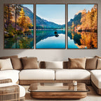 Fantastic Autumn Panorama Wall Art Canvas Print