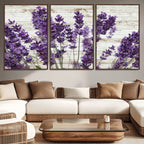 Lavender Herb Wall Art Canvas Print