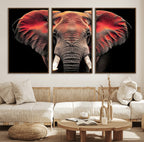 Elephant Wall Art Canvas Print