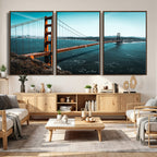 Golden Gate Bridge Wall Art Canvas Print | San Francisco Landmark Photography