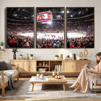 Amerant Bank Arena Wall Art Canvas Print, Hockey Arena