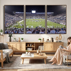 Brigham Young University Cougars Football Print Canvas