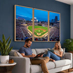 Target Field Stadium Wall Art Canvas Print, Minnesota Twins