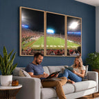 Dooley Stadium Wall Art, Sports Arena Panoramic Canvas