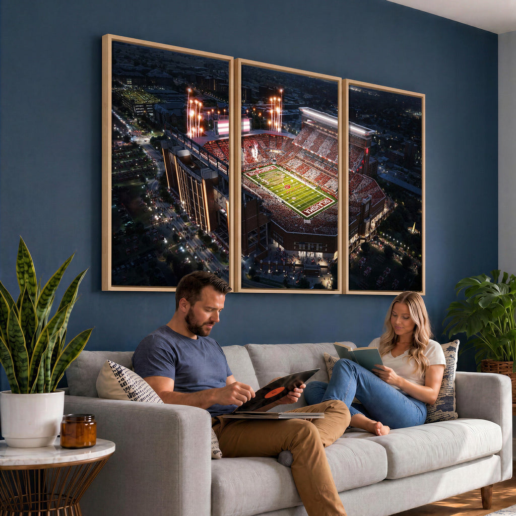 Oklahoma Memorial Stadium, Gaylord Memorial Stadium Wall Art