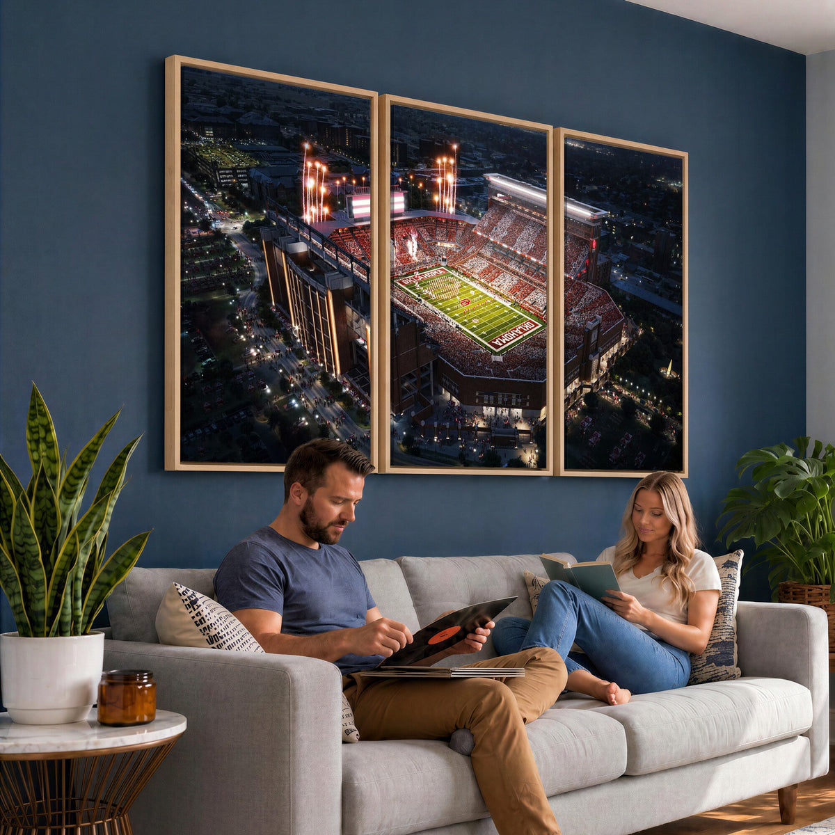 Oklahoma Memorial Stadium, Gaylord Memorial Stadium Wall Art