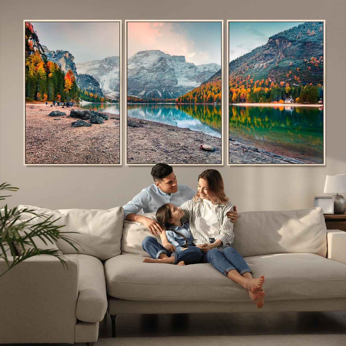 Spectacular Autumn Wall Art Canvas Print