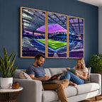 FC Porto Soccer Team Print Canvas, Dragon Stadium Wall Art