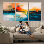 Colorful Abstract Wall Art | Bold Modern Canvas Print | Ready to Hang