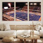 Boise State Broncos Albertsons Stadium Wall Art Canvas Print