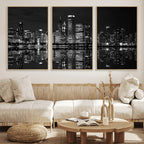 Chicago Wall Art Canvas Print