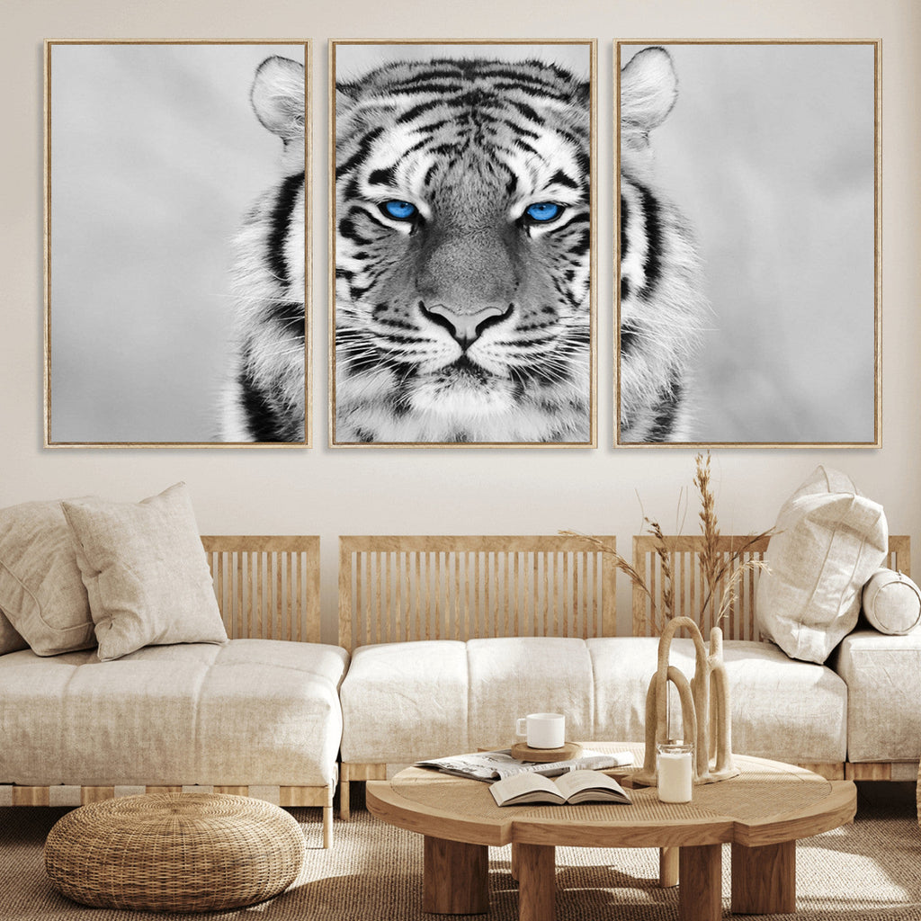 Tiger Canvas Artwork Wall Art Print