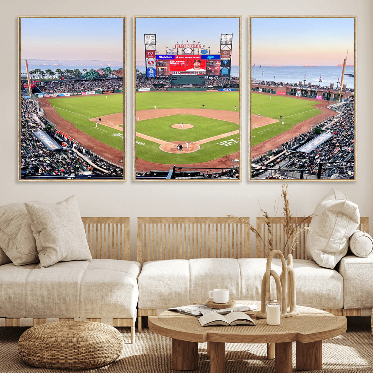 San Francisco Giants Baseball Team Print, Oracle Park