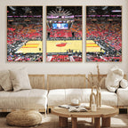 Miami Heat Basketball Team Print Wall Art, Kaseya Center