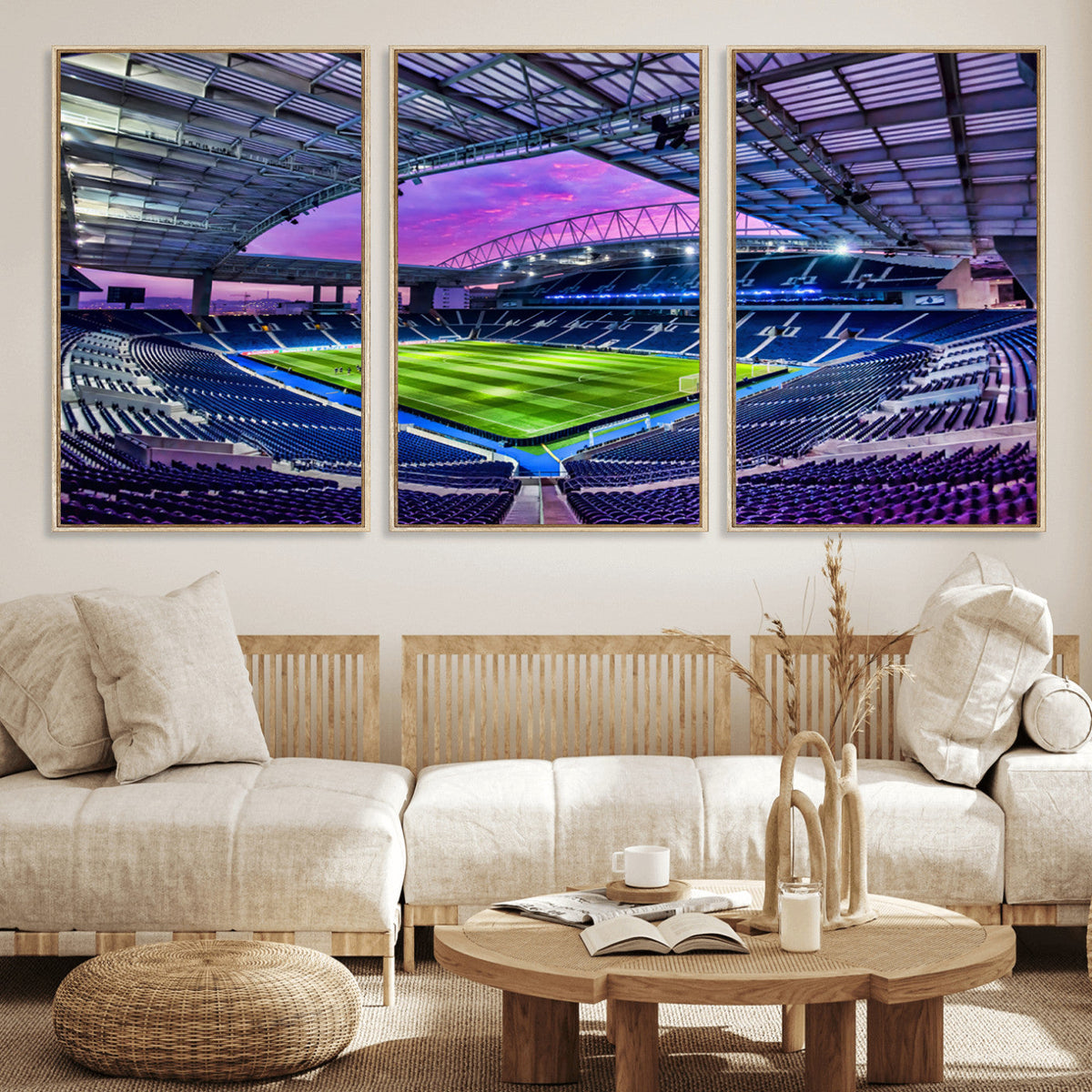 FC Porto Soccer Team Print Canvas, Dragon Stadium Wall Art