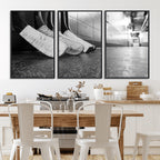 Ice Hockey Wall Art Canvas Print