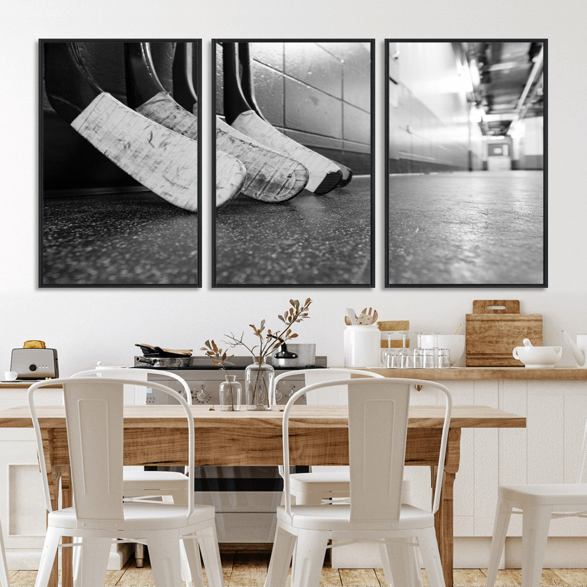 Ice Hockey Wall Art Canvas Print