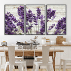 Lavender Herb Wall Art Canvas Print