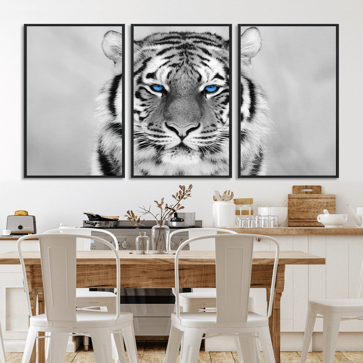Tiger Canvas Artwork Wall Art Print