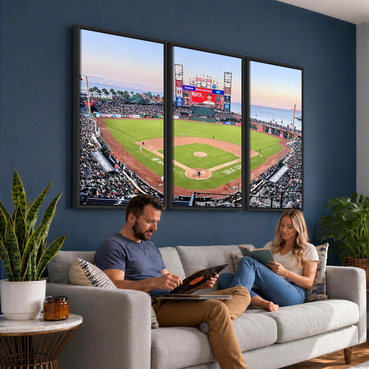 San Francisco Giants Baseball Team Print, Oracle Park