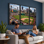 Pittsburgh Pirates Baseball Team Print, PNC Park Stadium