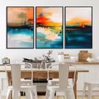 Colorful Abstract Wall Art | Bold Modern Canvas Print | Ready to Hang