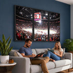 Amerant Bank Arena Wall Art Canvas Print, Hockey Arena