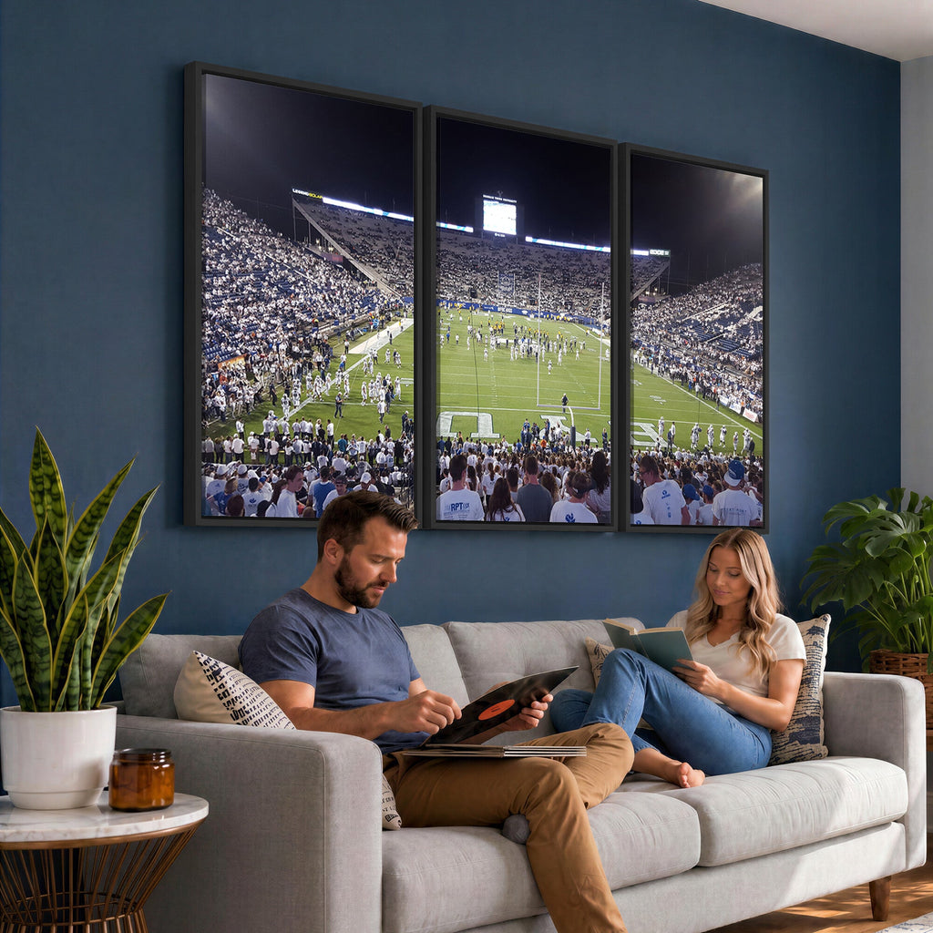 Brigham Young University Cougars Football Print Canvas