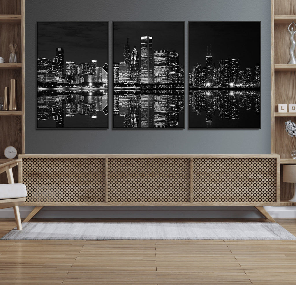 Chicago Wall Art Canvas Print