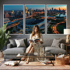 Chicago Bears Soldiers Field Wall Art Canvas Print