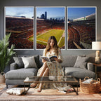 Chicago Bears Soldier Field Canvas Wall Art, NFL Stadium Panorama
