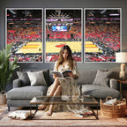 Miami Heat Basketball Team Print Wall Art, Kaseya Center
