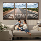 Recovery Road Wall Art Canvas Print