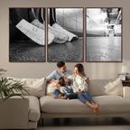 Ice Hockey Wall Art Canvas Print
