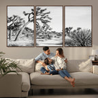Surfer Ocean Wave Canvas Wall Art | Framed Coastal Canvas