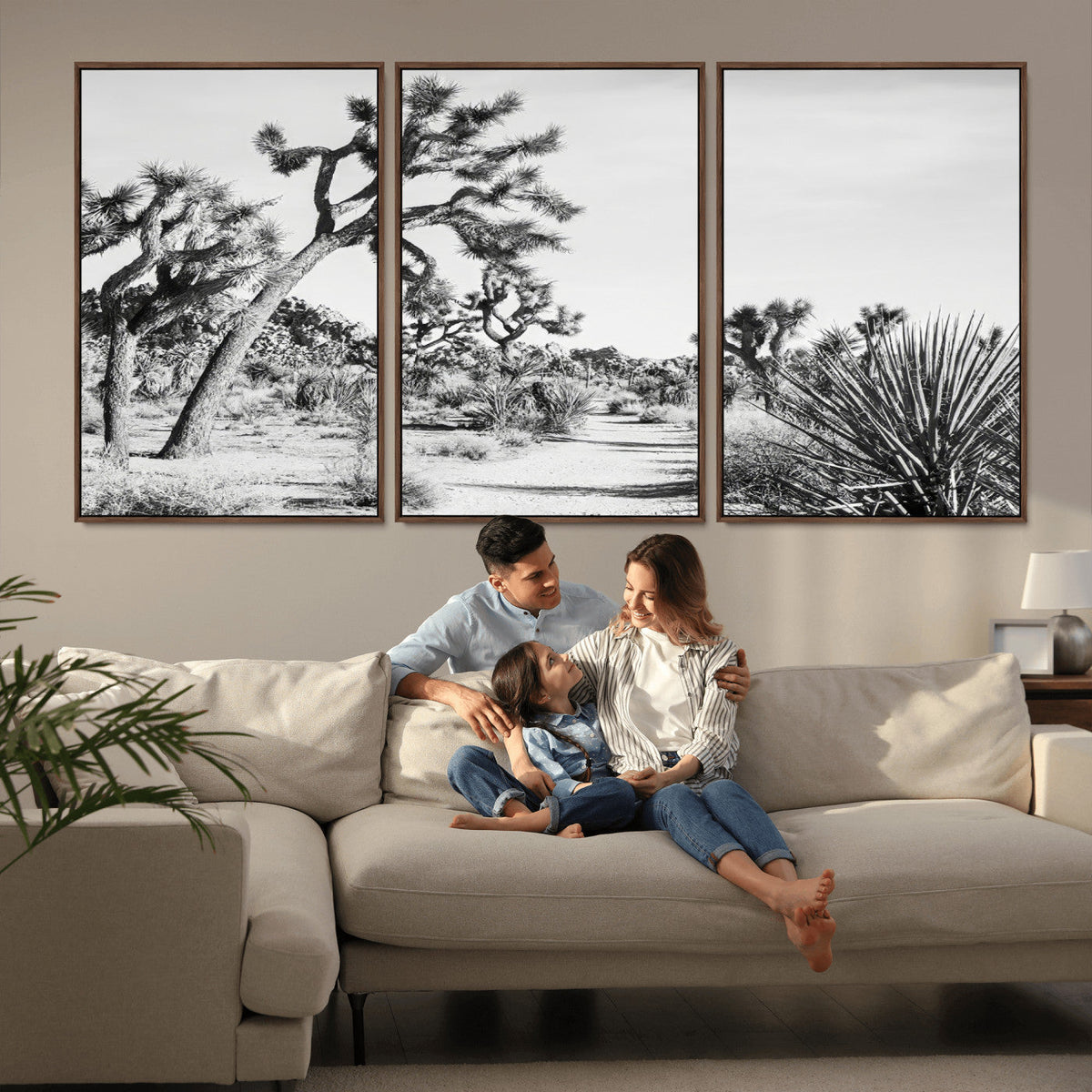 Surfer Ocean Wave Canvas Wall Art | Framed Coastal Canvas