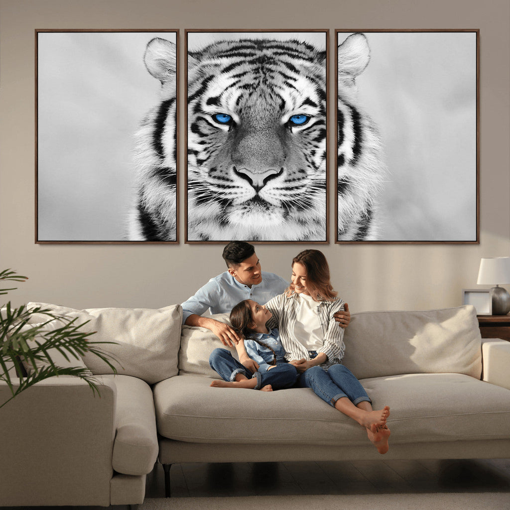 Tiger Canvas Artwork Wall Art Print
