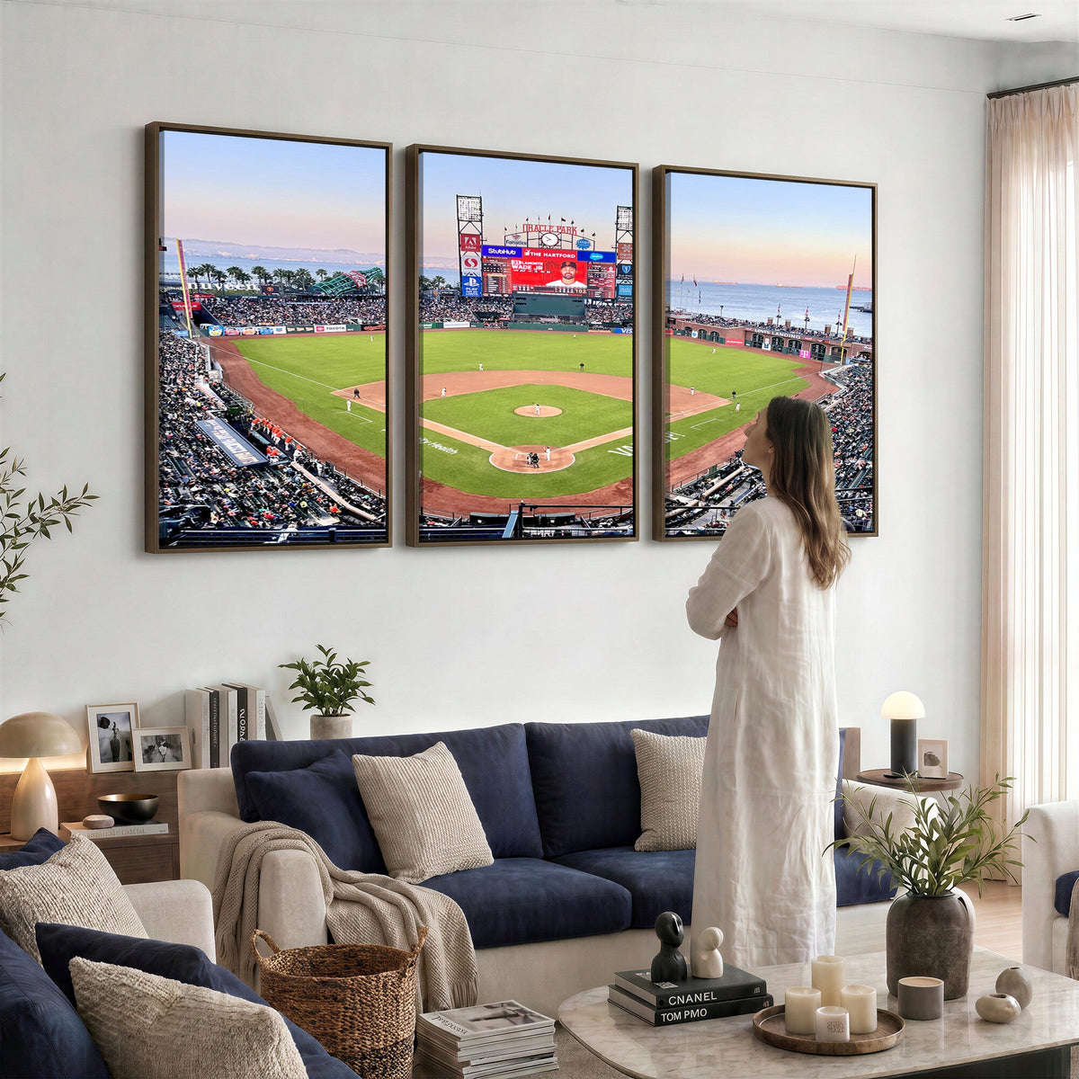 San Francisco Giants Baseball Team Print, Oracle Park