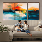 Colorful Abstract Wall Art | Bold Modern Canvas Print | Ready to Hang