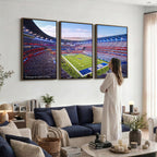 Buffalo Bills Football Team Print Canvas, Buffalo Highmark Stadium