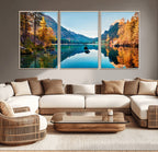 Fantastic Autumn Panorama Wall Art Canvas Print