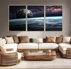 Space and Planet Canvas Print