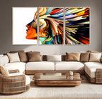 Profile Colors Canvas Print