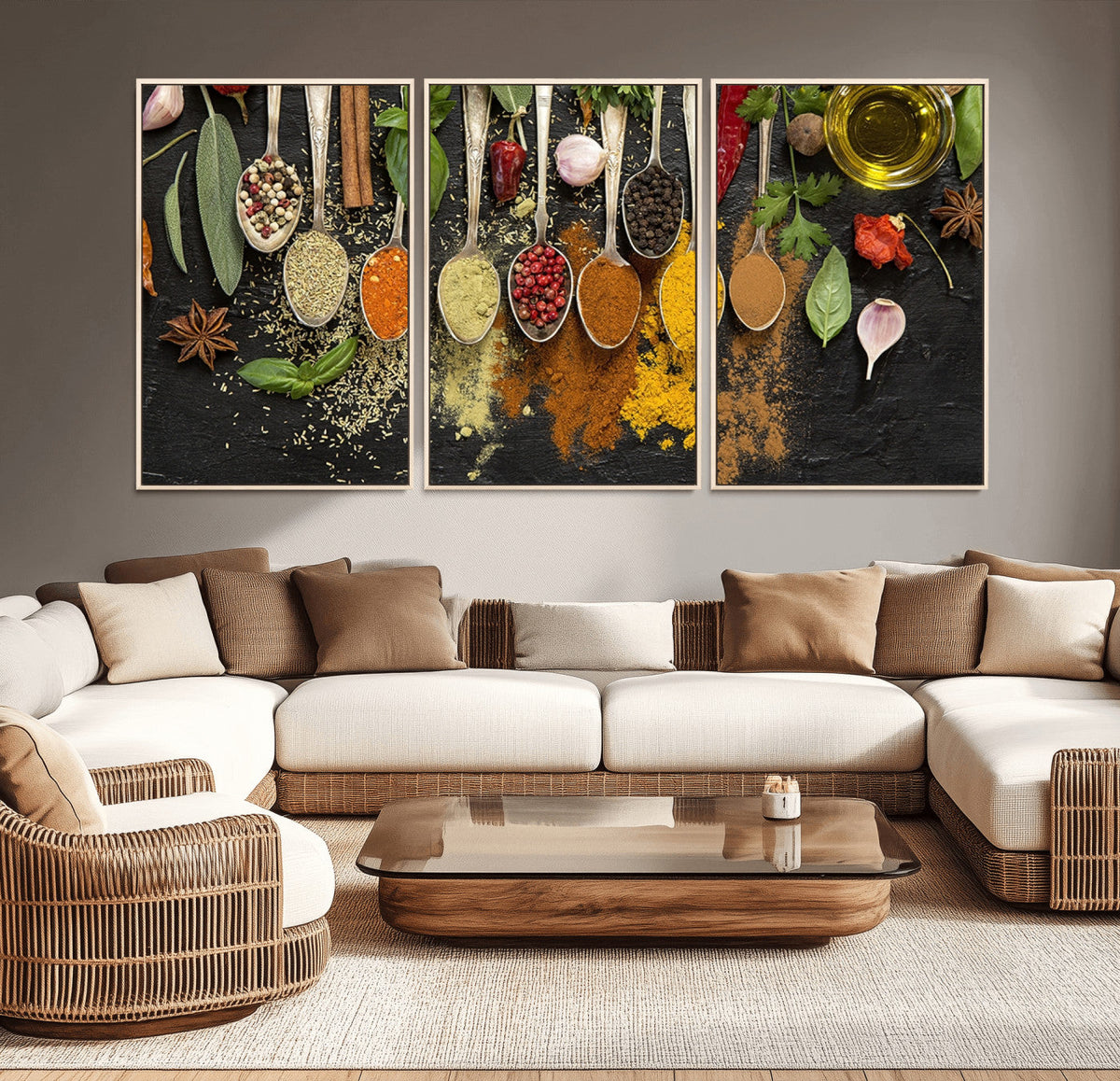 Spices Wall Art Canvas Print